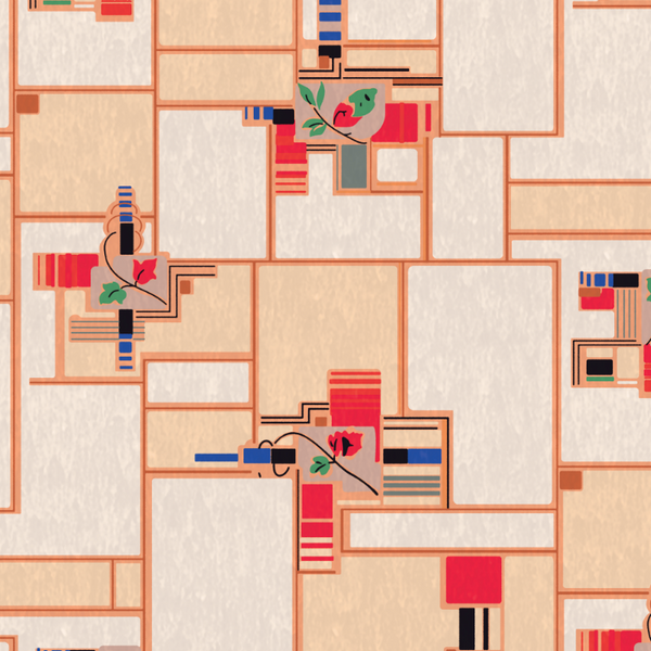 Woodbury 1940's Modern Geometrics Wallpaper | DW Bespoke Studios