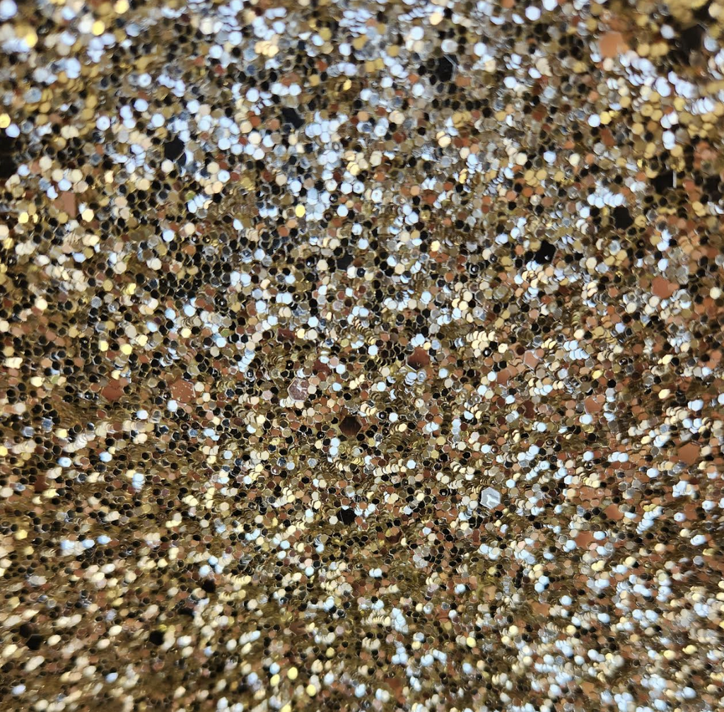 Hollywood Glamour Sequin Glitter - Champagne Gold | Glitter Walls