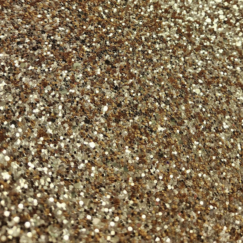 Hollywood Glamour Sequin Glitter - Bright Gold | Glitter Walls
