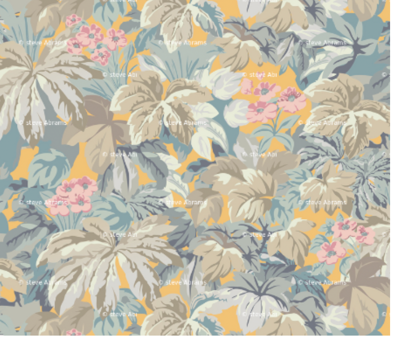 Fiona's 1920's Floral Wallpaper