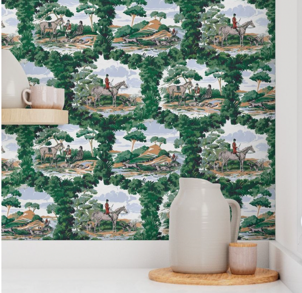 Ralph Vintage Horse Wallpaper | DW Bespoke Studios