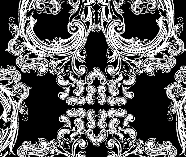 Noah' Skull Damask Baroque | Architectural Wallcoverings