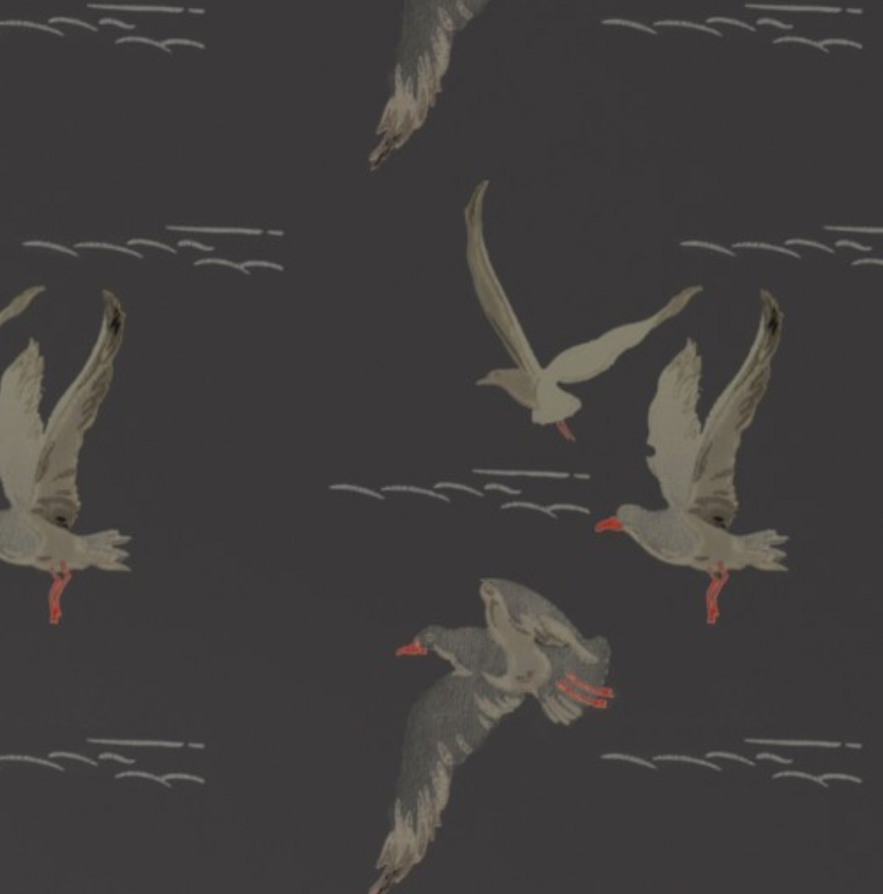 Gregorious Gulls Wallcovering | DW Bespoke Studios