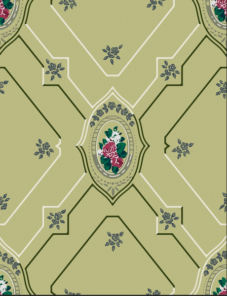 Rockingham 1950's Floral Wallpaper | DW Bespoke Studios