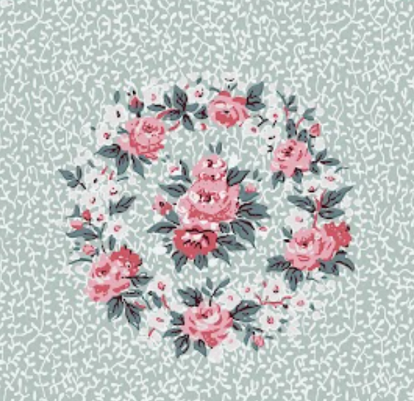 Windham 1940's Floral Wallpaper | DW Bespoke Studios