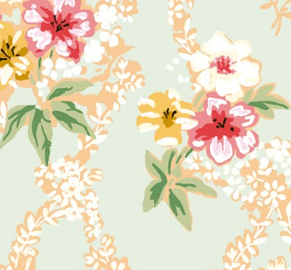 Hawaii Tropic 1940's Wallpaper | DW Bespoke Studios