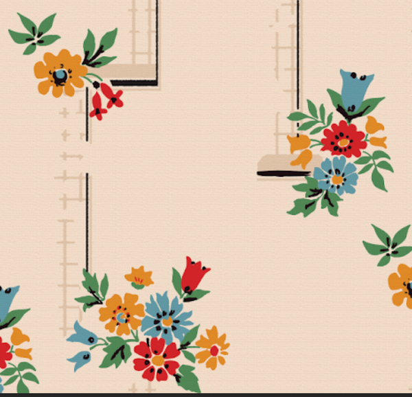 Castleton 1940's Wallpaper | DW Bespoke Studios