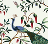 Pennsylvania 1950's Peacock Wallpapers