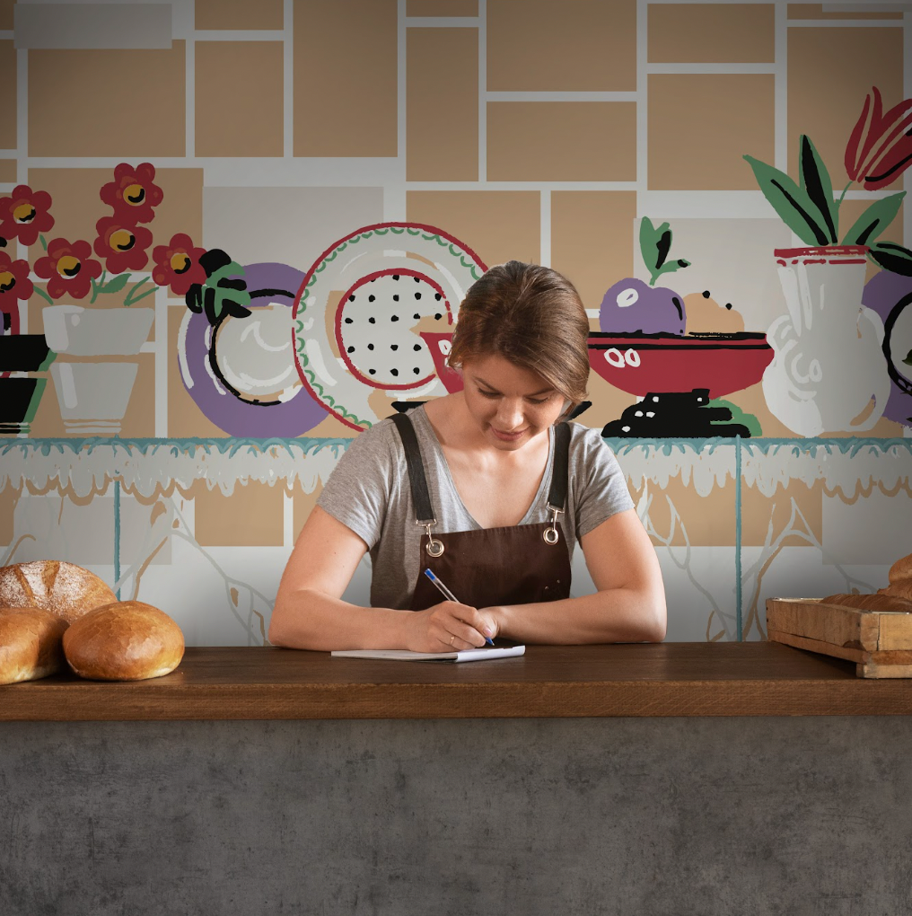 Rockingham Muralª - 1940's Vintage Reproduction Wallcovering | DW Bespoke Studios