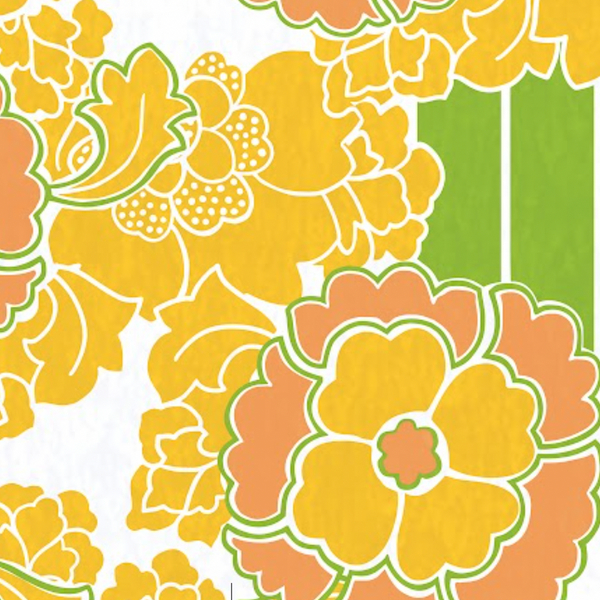Greenfield 1970's Pop Wallcovering Wallcovering | DW Bespoke Studios