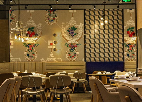 Hudson Muralª - 1950's Vintage Retro | Architectural Wallcoverings