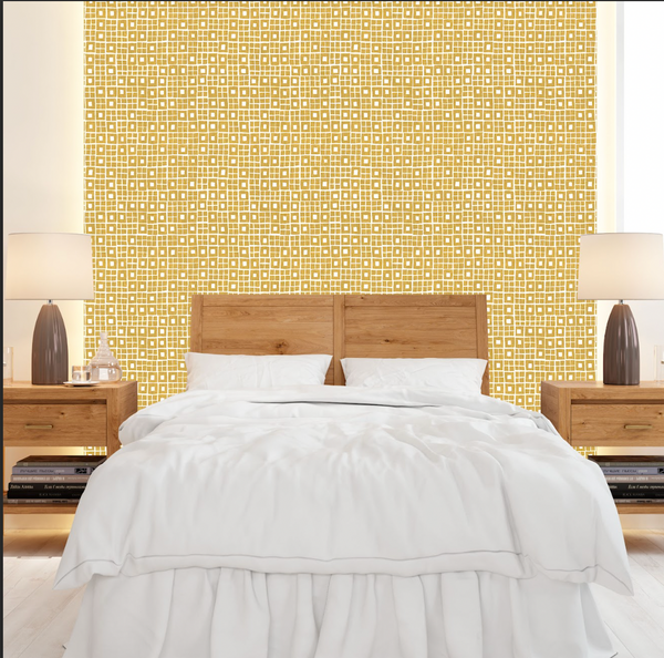 Kensington 1970s Geometric Retro | Architectural Wallcoverings