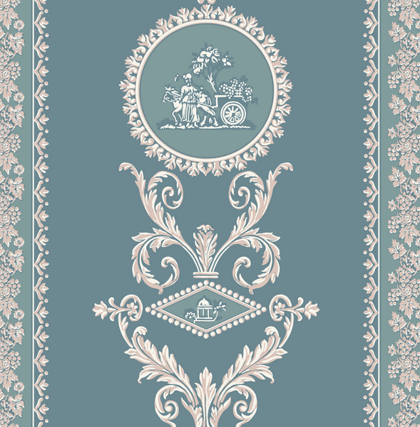 Middlebury 1950's  Stripe Wallpaper | DW Bespoke Studios