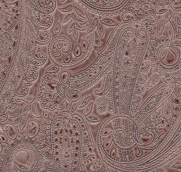 Prive - Paisley Faux Leather - BronzeKettle