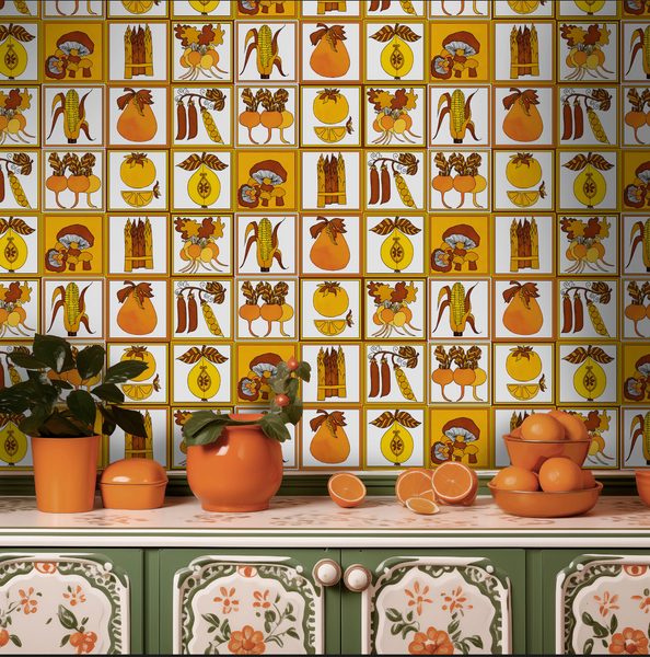 Holly's Authentic Vintage 1970's Reproduction Wallpapers