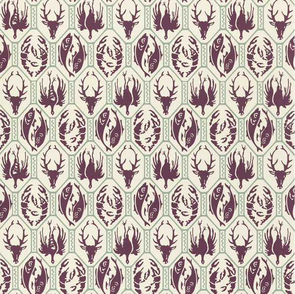 Halali Purple,Green,Cream | Zeuxis Parrhasius Europe
