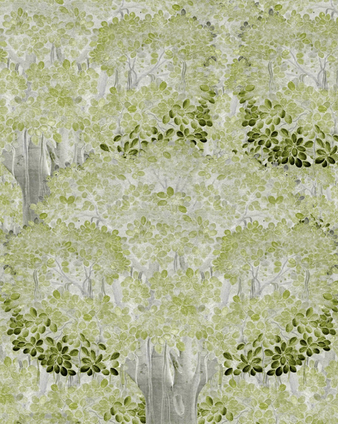 Savage Leaves Green Wallpaper | Mind The Gap