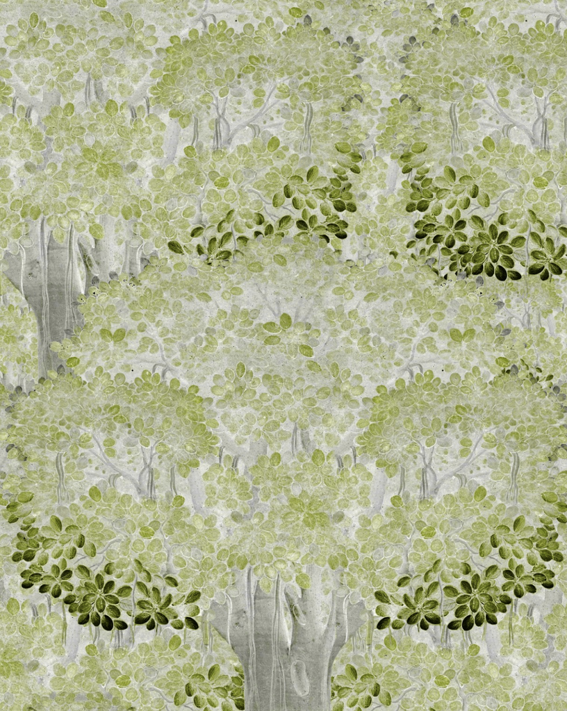 Savage Leaves Green Wallpaper | Mind The Gap