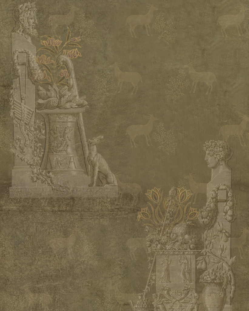 Sculptural Moss Wallpaper | Mind The Gap