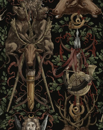The Ganghofer Hunt - Dark Wallcovering | Mind the Gap