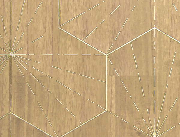 Ajiro Burst of Happiness Calm Winter White - Off-White Wallcovering | Maya Romanoff