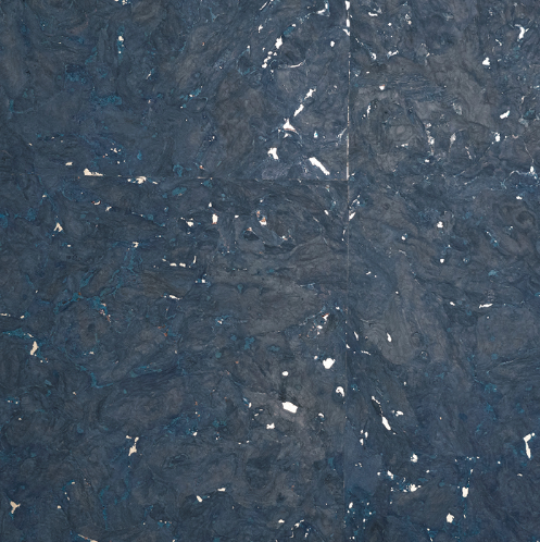 Porto SóLido Bacchus Blue - Charcoal Gray Wallcovering | Maya Romanoff