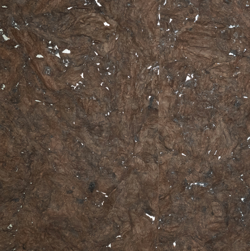 Porto SóLido Bodega Brown - Dark Brown Wallcovering | Maya Romanoff