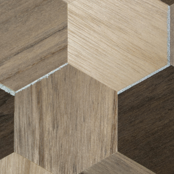 Ajiro Honeycomb - Brown Buzz | Maya Romanoff