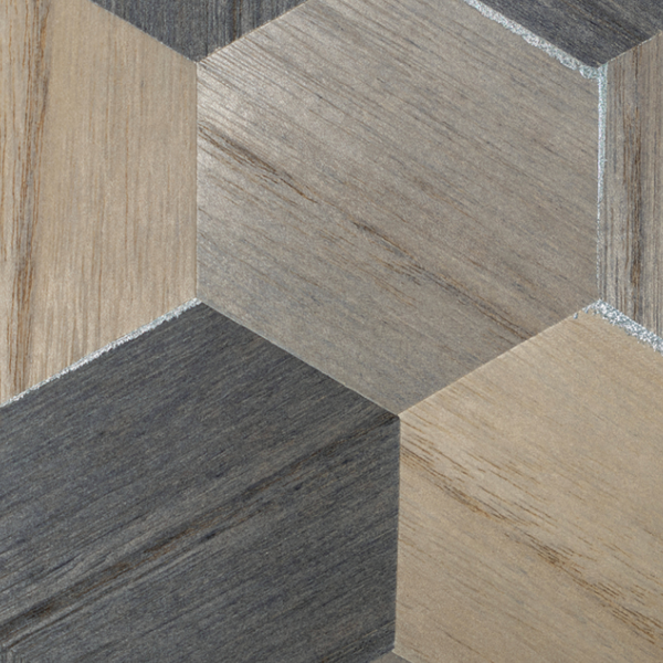 Ajiro Honeycomb - Slate Sting | Maya Romanoff