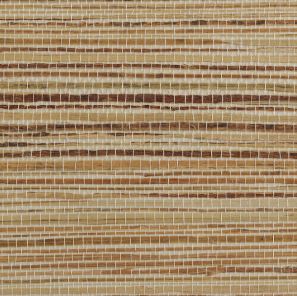 Island Weaves Luau - Beige Natural Wallcovering | Maya Romanoff