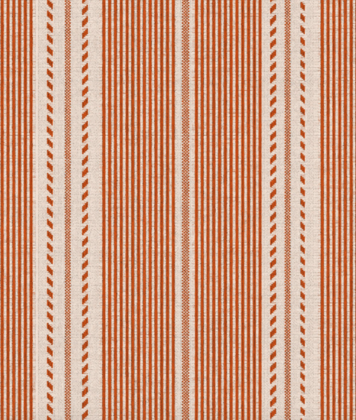 Berber Stripes Rouge Wallpaper | Mind The Gap