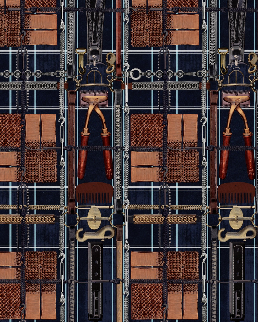 Harnessmaker'S Atelier Dark Wallpaper | Mind The Gap