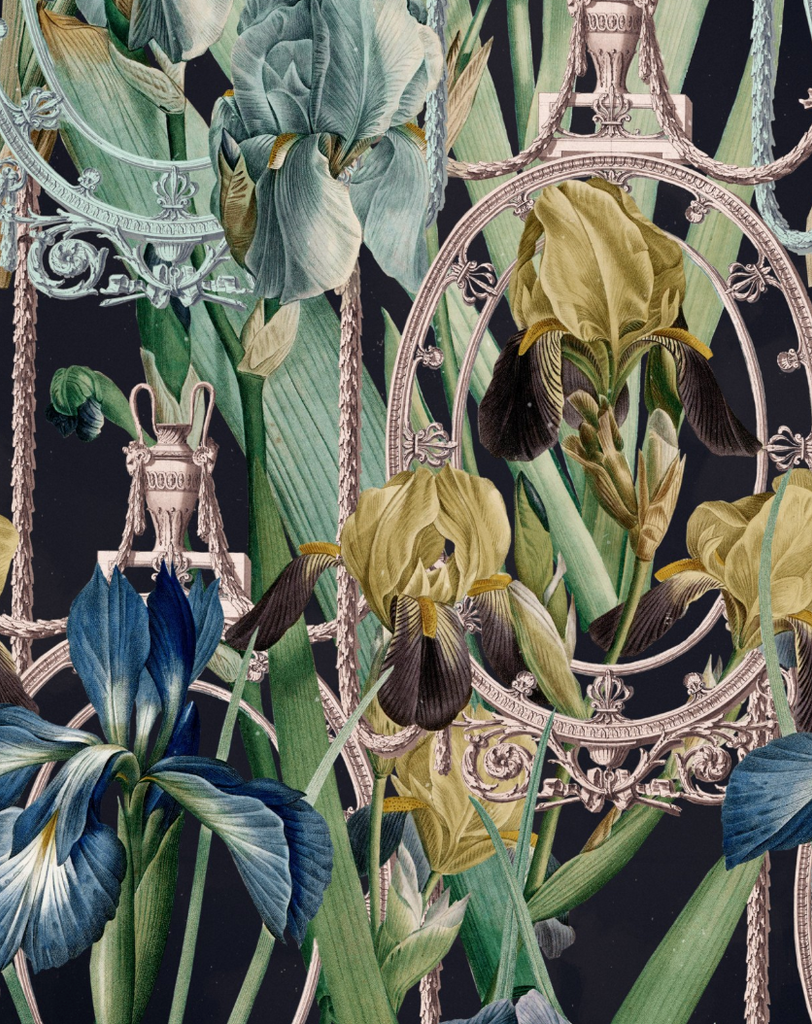 Fleurs D'Iris Wallpaper | Mind The Gap