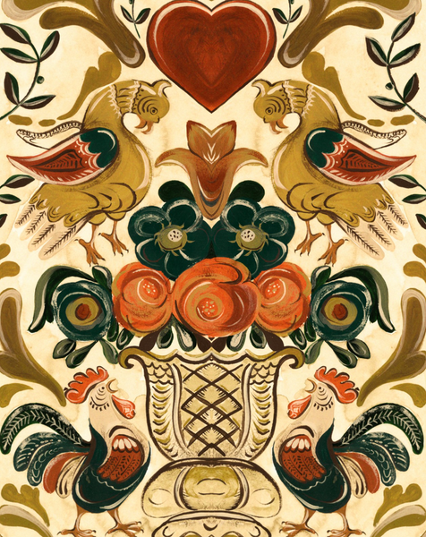 Goldene Henne Wallpaper | Mind The Gap