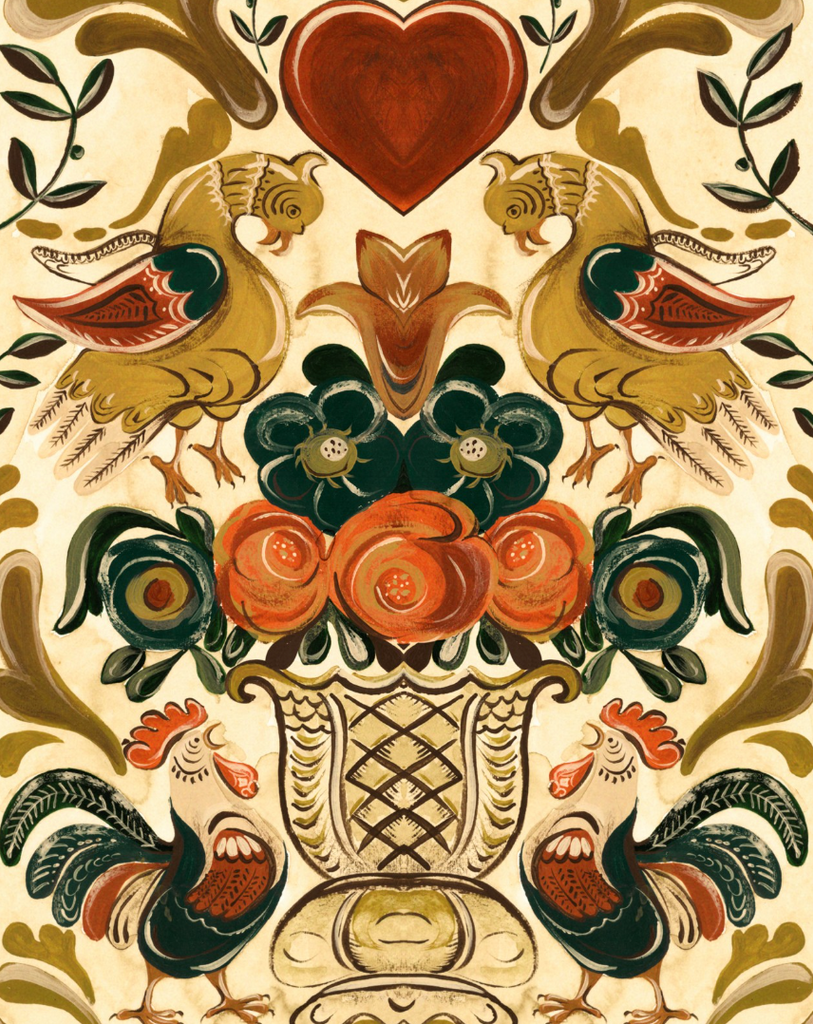 Goldene Henne Wallpaper | Mind The Gap