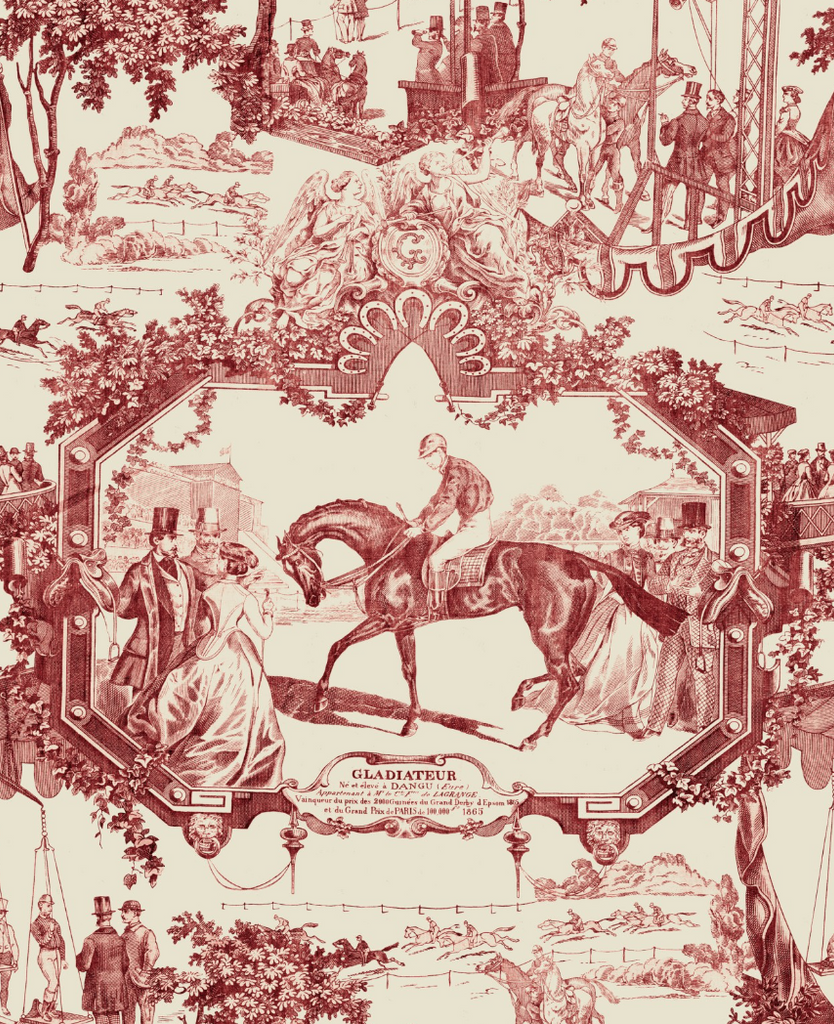 Grand Prix Smokey Red Wallpaper | Mind The Gap