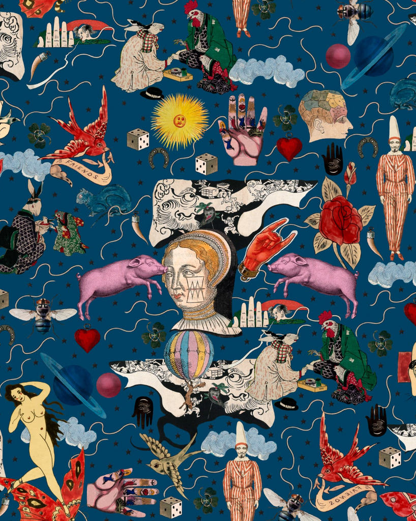 Illusionary Daytime Blue Wallpaper | Mind The Gap