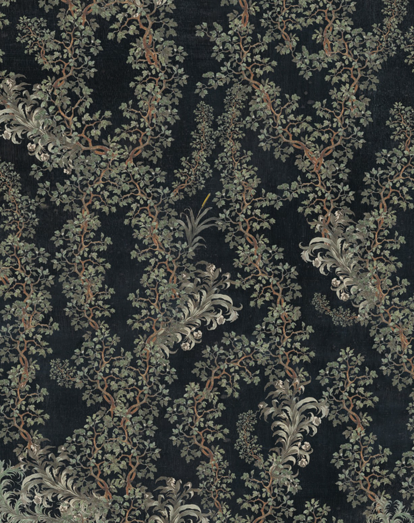 Dark Leaves Wallpaper | Mind The Gap