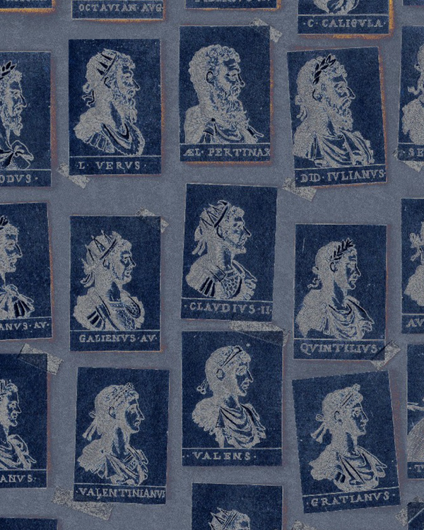 Emperors - Blue Wallcovering | Mind the Gap
