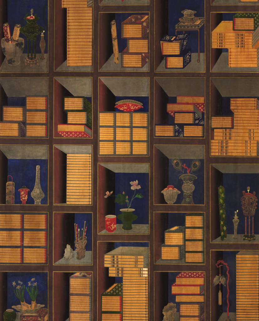 Korean Library Chromo Wallpaper | Mind The Gap