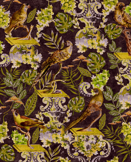 La Voliere - Dark Wallcovering | Mind the Gap