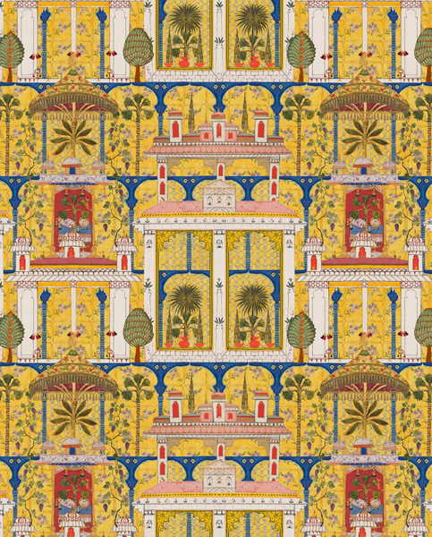 Majorelle Garden Wallpaper | Mind The Gap