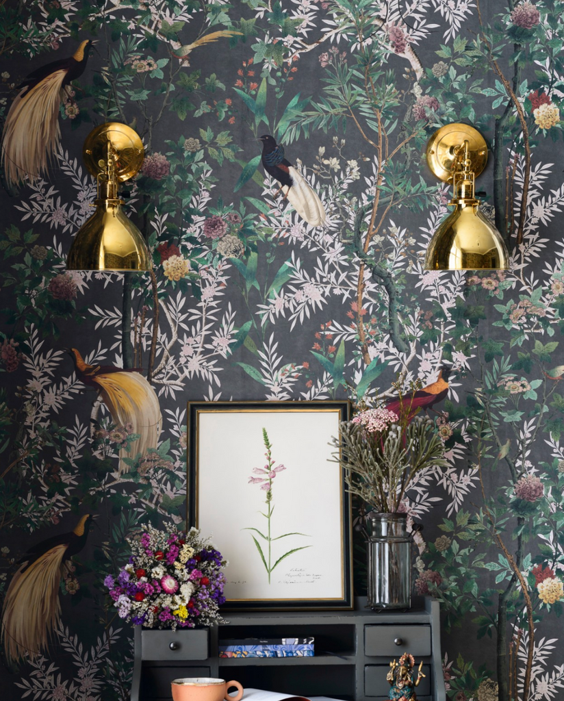 Royal Garden Grey Wallpaper | Mind The Gap