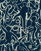 On The Stage Midnight Blue Wallpaper | Mind The Gap