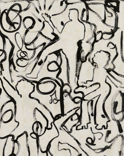 On The Stage Monochrome Wallpaper | Mind The Gap