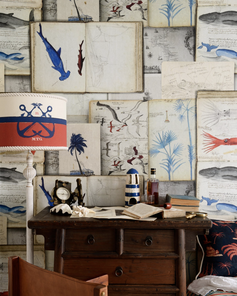 Seaman'S Journal Wallpaper | Mind The Gap