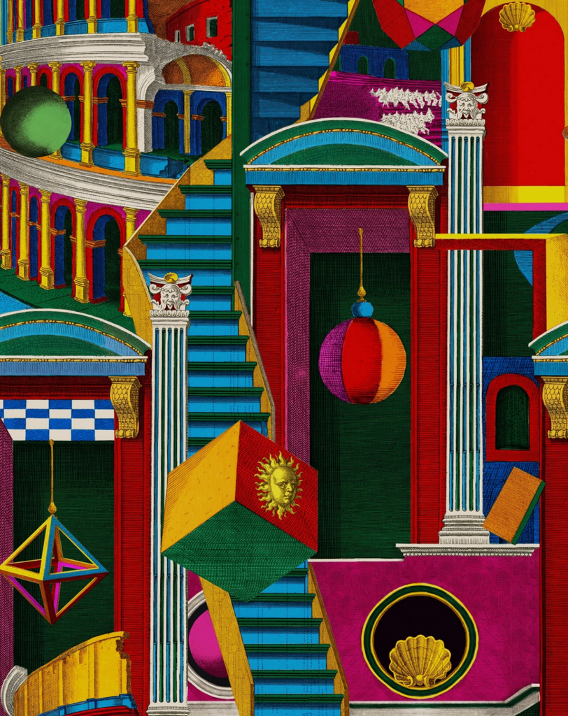 PIAZZA DEGLI ARLECCHINI  Wallpaper | Mind the Gap Multi