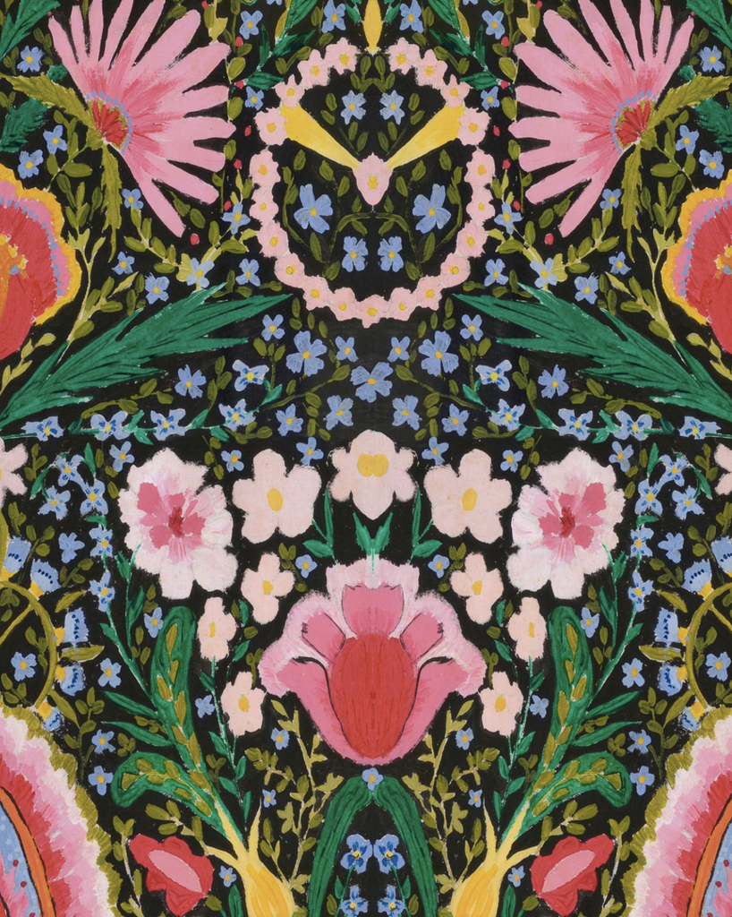 Susie Q Anthracite Wallpaper | Mind The Gap