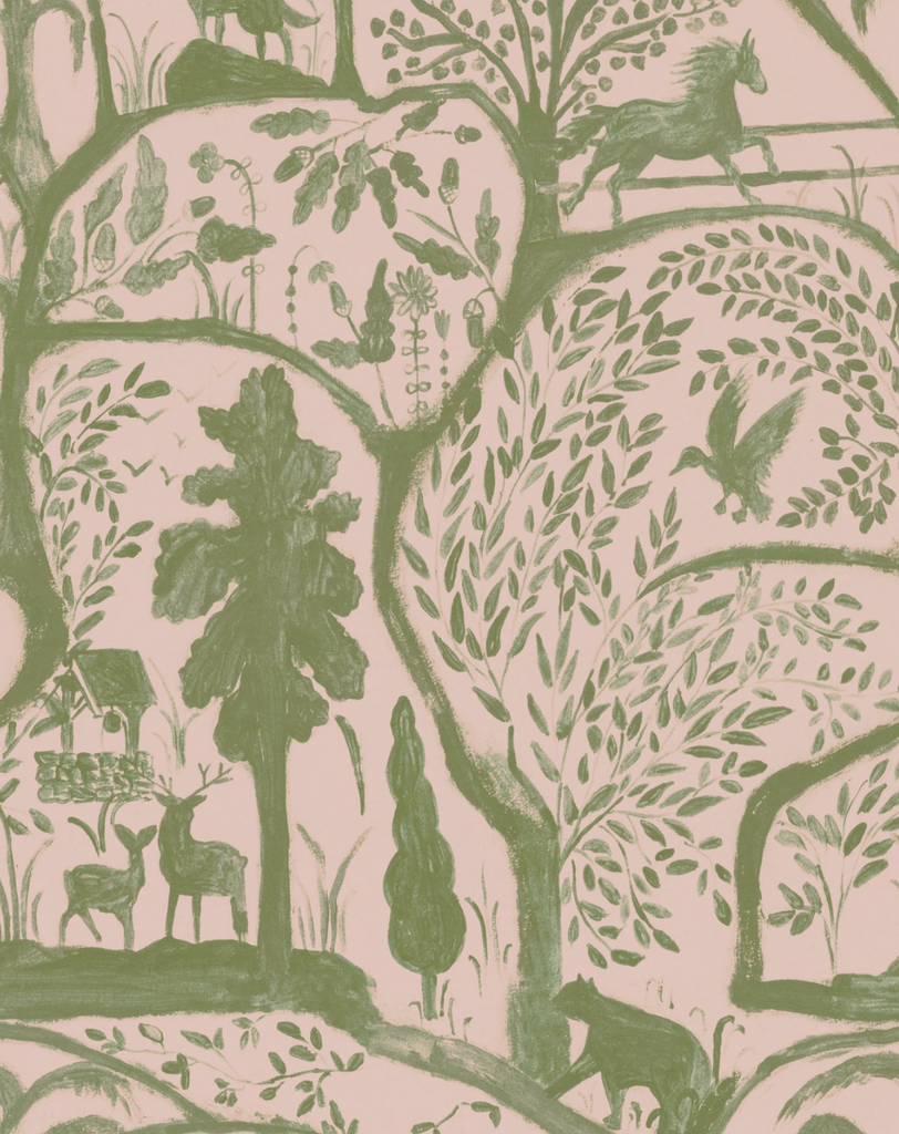 The Enchanted Woodland Dawn  Wallpaper | Mind The Gap