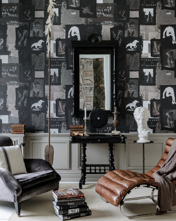 The Studio - Dark Wallcovering | Mind the Gap